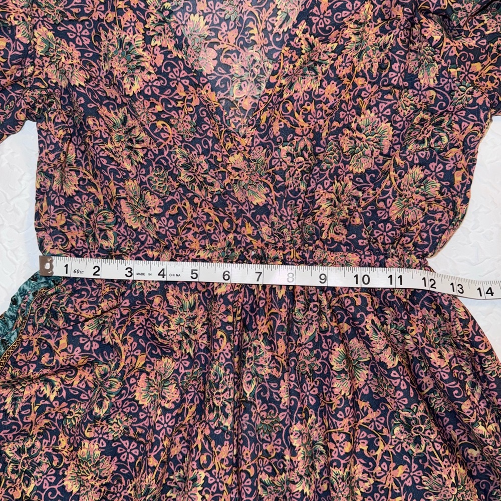 Chic Floral Ruffle Mini Dress - Picture 8 of 8